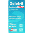 Zelotril 150mg Antibacteriano P/Cães e Gatos 12 Comprimidos