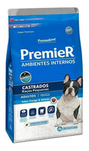 Ração Premier Ambientes Internos Cães Castrados Adultos Raças Pequenas 1kg