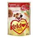Ração Úmida Keldog Carne Ervilha e Cenoura 100g