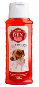 Shampoo Rex Anti Pulgas Carrapatos 6 Em 1 500ml
