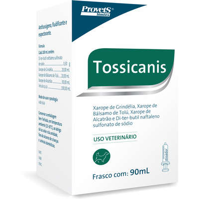 Tossicanis Xarope Para Cães Provets 90ml