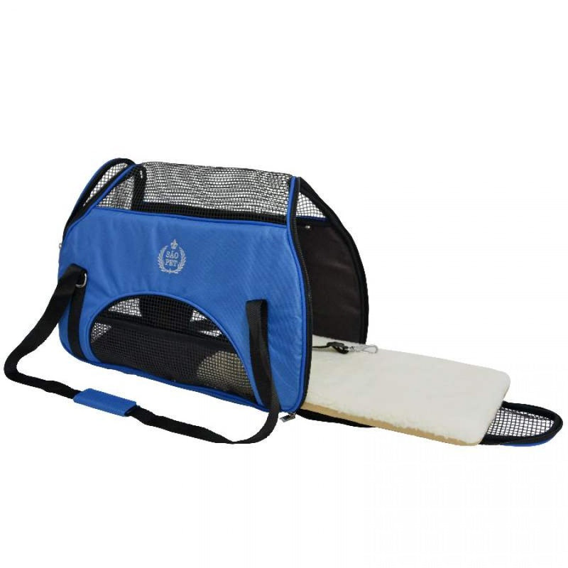 Bolsa Atenas Nylon N2 48X25X36Cm Azul - São pet