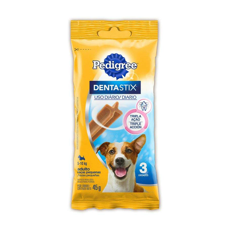Pedigree Dentastix Adultos Raças Pequenas 3 Unidades 45g