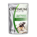 Sache Optimum Cães Adultos Raças Pequenas/ Mini Frango 100g