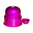 Bebedouro Vida Mansa Alumínio P/Cães e Gatos Violeta