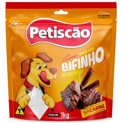 Bifinho Petiscão Palito Sabor Carne 500g