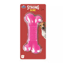 Brinquedo Mordedor Osso Flexível Strong Bone Pet P Cor Rosa