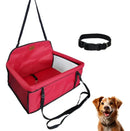 Cadeira Carro P/ Cães E Gatos Vermelha Elo Imports
