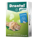 Drontal Vermífugo Para Gatos 4kg C/4 Comprimidos