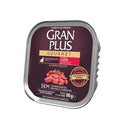 Ração Úmida GranPlus Gatos Adultos Patê Gourmet Carne 100 g