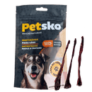 Petisco Petsko Para Cães Capa Do Vergalho Bovino Desidratado - 5 Unidades