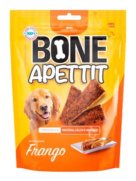 Bifinho Bone Apettit Sabor Frango para Cães Adultos - 50g