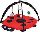 Tenda Para Gatos - Tapete De Brincar Dobrável Joaninha
