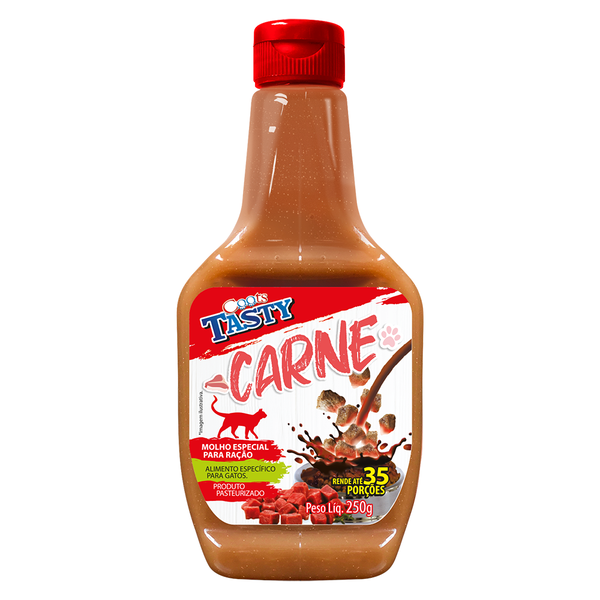 Molho Especial Coots Tasty Carne para Gatos 250g