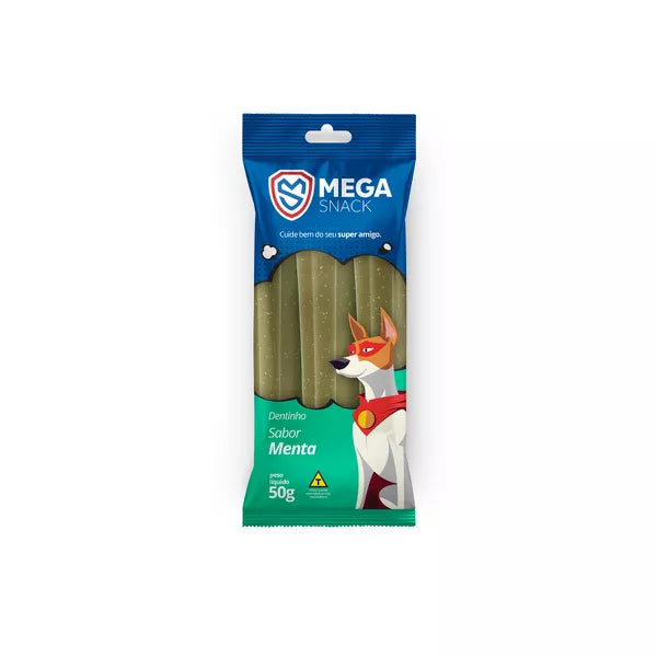 Mega Snack Dentinho Sabor Menta 50g