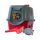 Banheiro Toalete Para Gatos Vermelho DuraCat