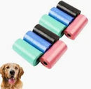 Kit 8 Rolinhos Sacos De Lixo P/ Fezes Saquinho Pet Cachorro