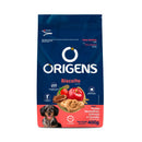 Biscoito Origens Cães Ad. P.Peq. F.Vermelhas,Linh,Cer. 400g