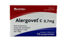 Alergovet C 0,7mg Cães E Gatos Até 15kg 10 Comprimidos