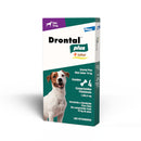 Drontal Plus Vermífugo Cães Até 10kg Sabor Carne (4 Comp.)