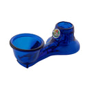 Bebedouro Vida Mansa Mini Portátil P/Cães e Gatos Azul Transparente