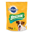 Biscrok Raças Pequenas Biscoito Pedigree Cães Adultos 1kg