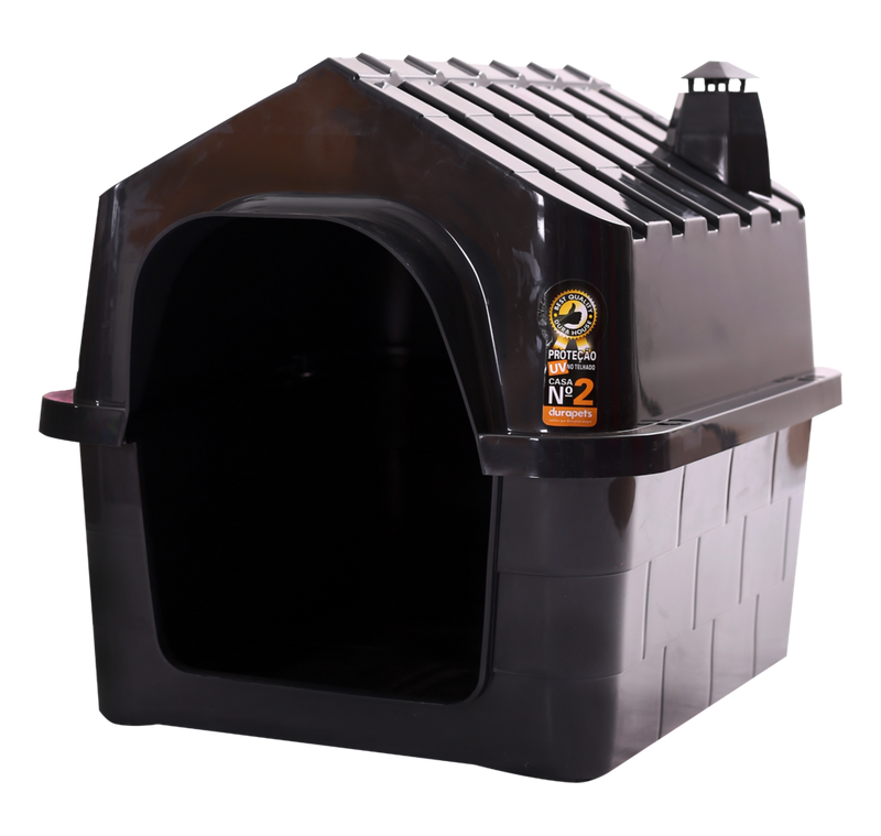 Casa Black Nº2 Dog House Durapets