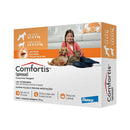 Comfortis Laranja 270mg Antipulgas Cães 4,5 a 9Kg/Gatos 2,8 a 5,4Kg