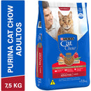 Ração Cat Chow Adultos Carne 7,5kg