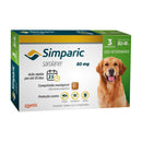 Simparic 80mg Cães de 20,1 a 40kg 3 Comprimidos