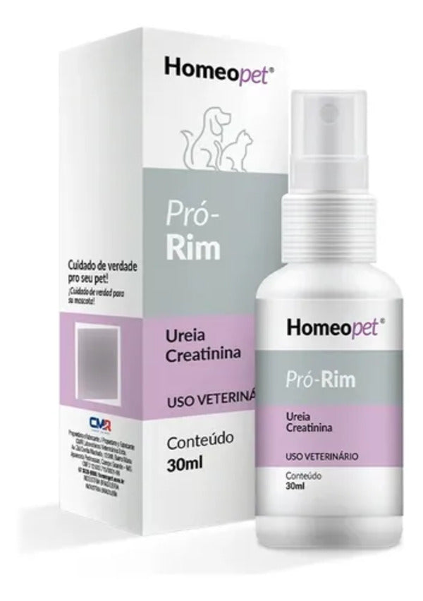 Pró-Rim Homeopatia Pet Reduz Uréia E Creatinina 30ml