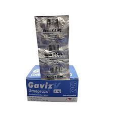 Omeprazol Gaviz 5mg Cartela Com 10  Comprimidos Para Cães E Gatos
